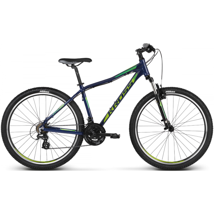 Horský bicykel 26" Kross Lea 2.0 XXS 13" Granátovo-zelený